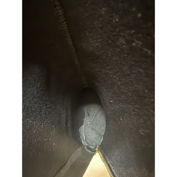 Pertti Palmroth Black Leather Tall Riding Boots Made in Finland Back Zipper 9 - Picture 11 of 12